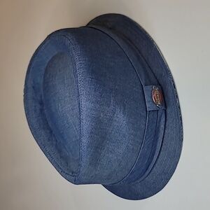 DICKIES Classic Denim Jean Fedora Plaid Lip Lining